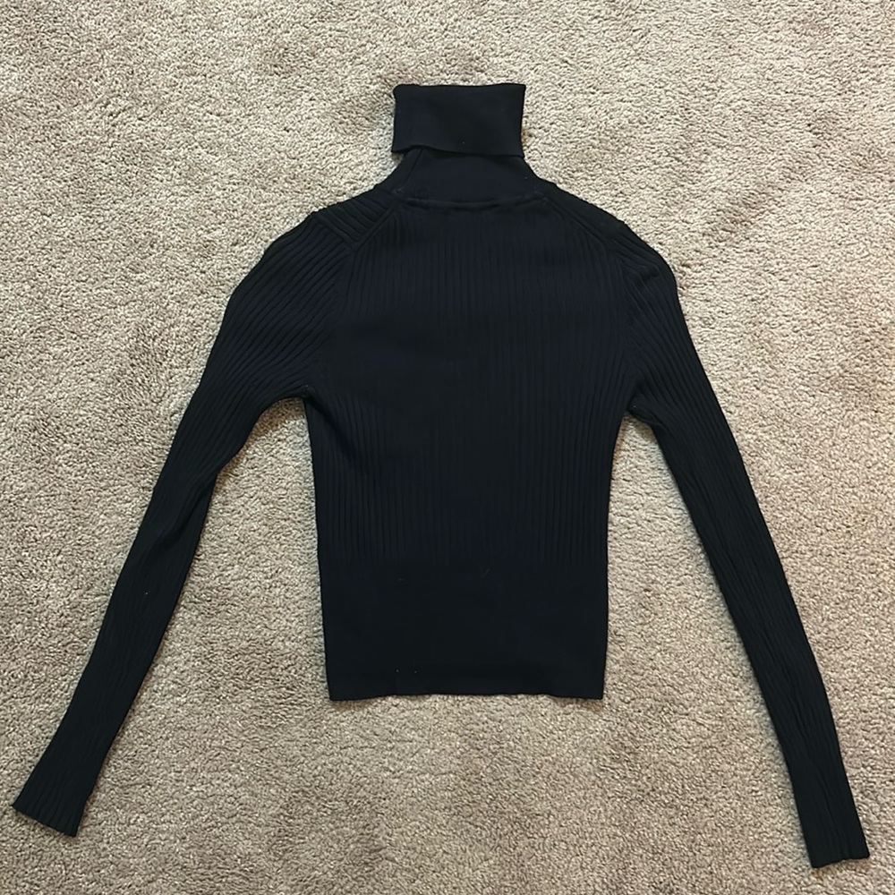 Turtle neck-worn twice